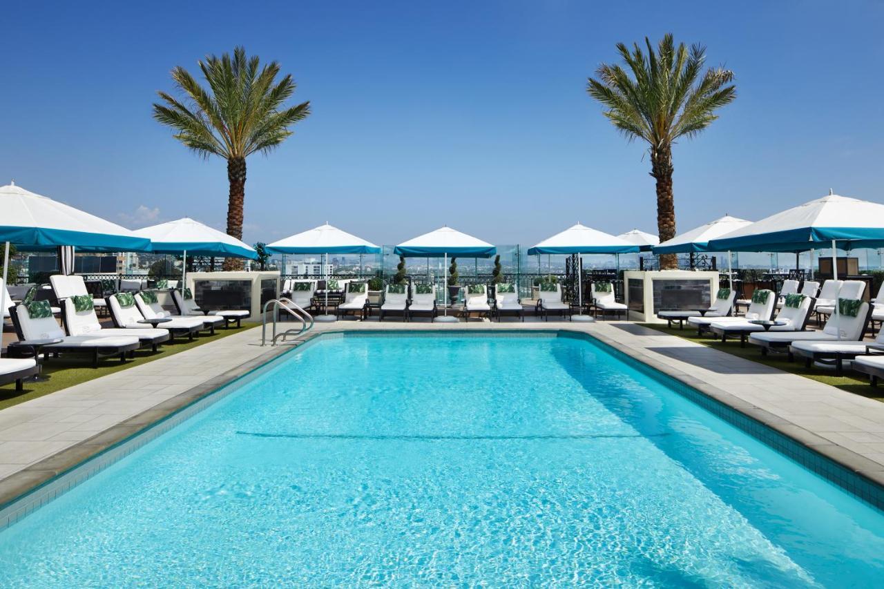 The London West Hollywood At Beverly Hills Eksteriør billede Rooftop pool at the InterContinental